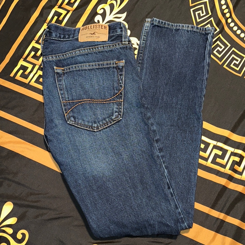 Hollister Men's Indigo Straight Jeans